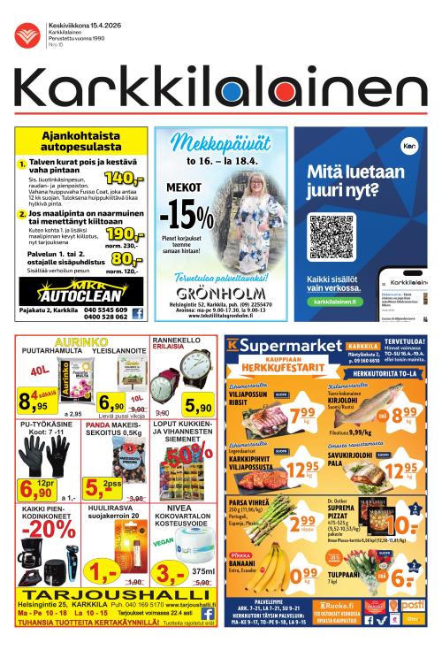 Karkkilalainen 15.4.2026