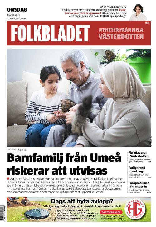 Folkbladet (Västerbotten) (SE) 15.4.2026