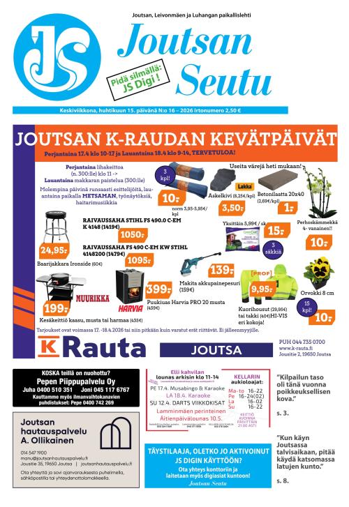 Joutsan Seutu 15.4.2026