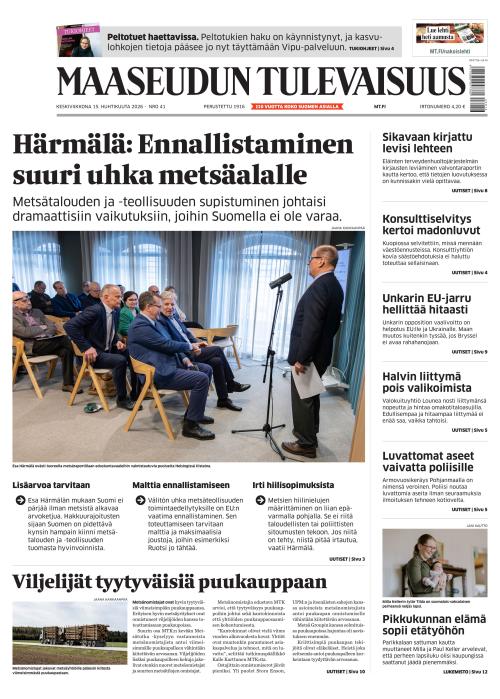 Maaseudun Tulevaisuus 15.4.2026