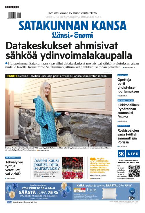 Satakunnan Kansa Länsi-Suomi 15.4.2026