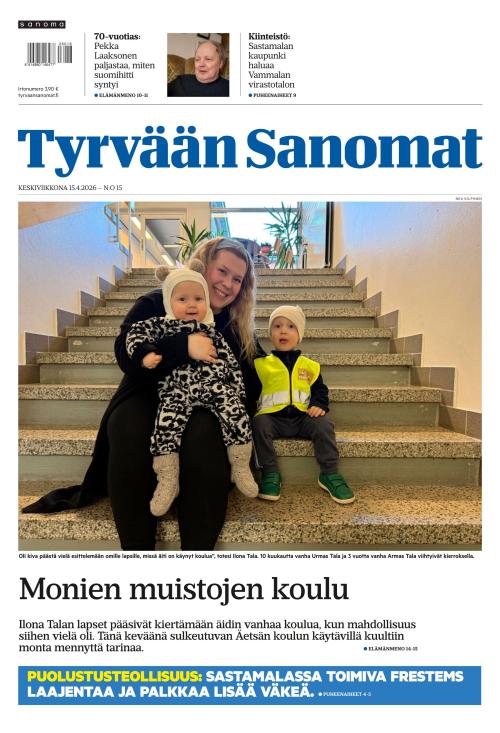 Tyrvään Sanomat 15.4.2026