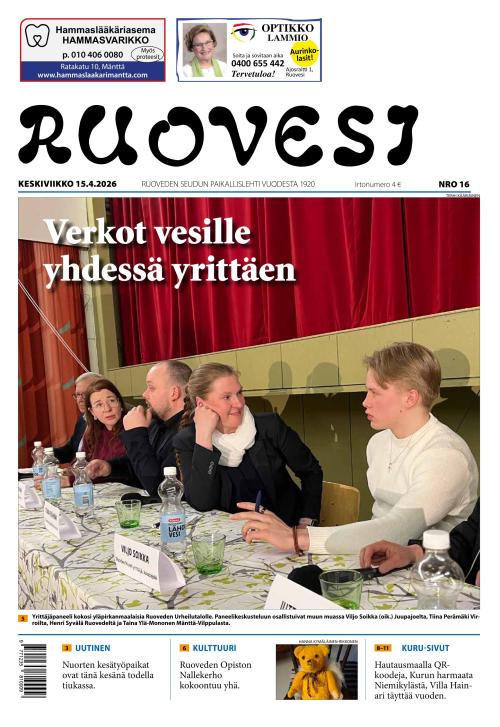 Ruovesi-lehti 15.4.2026