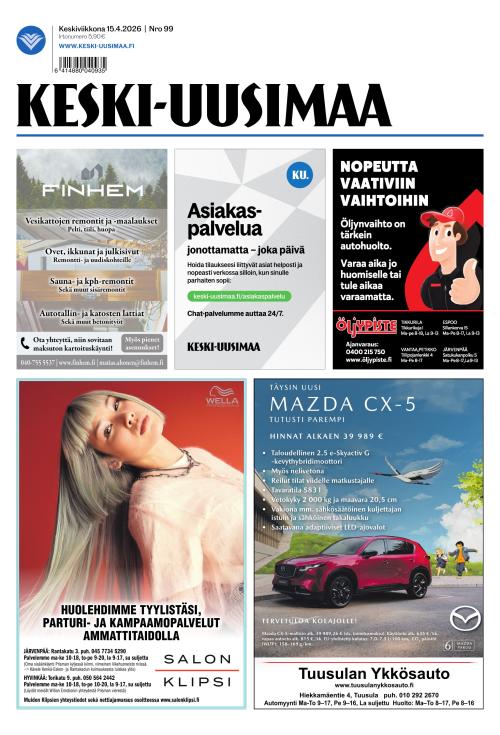 Keski-Uusimaa 15.4.2026