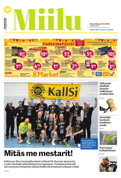 Miilu 15.4.2026