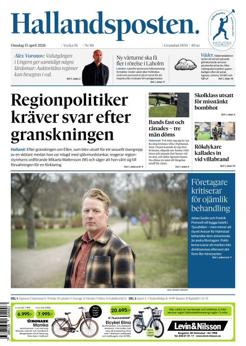 Hallandsposten 15.4.2026