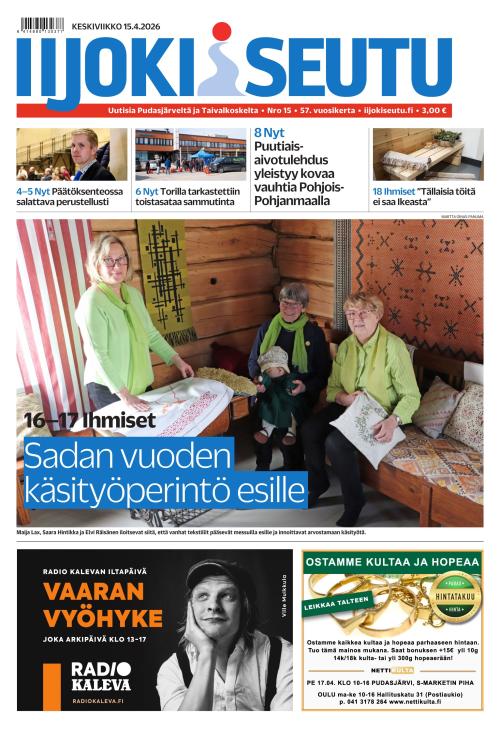 Iijokiseutu 15.4.2026