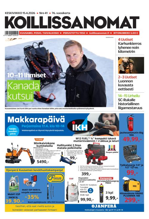 Koillissanomat 15.4.2026