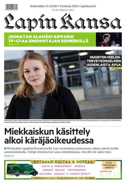 Lapin Kansa 15.4.2026