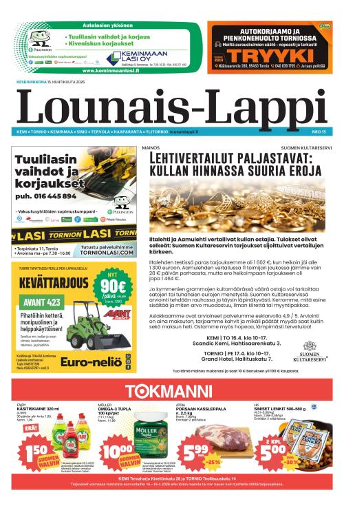 Lounais-Lappi 15.4.2026