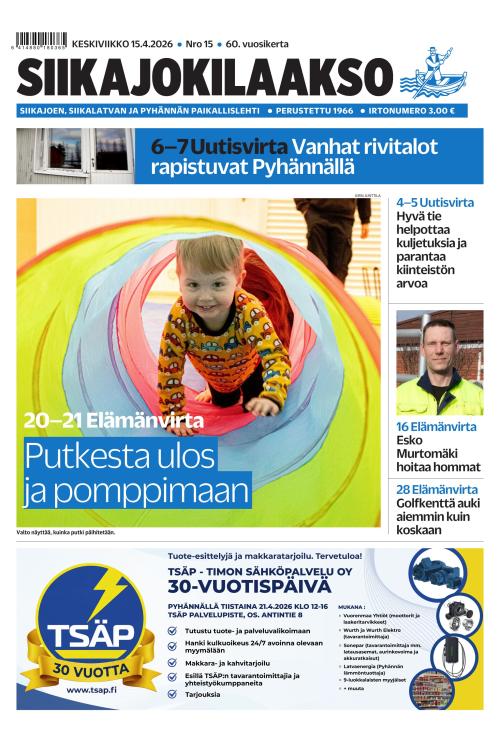 Siikajokilaakso 15.4.2026