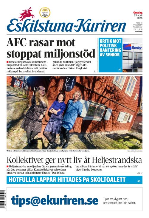 Eskilstuna-Kuriren 15.4.2026