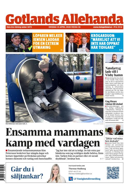Gotlands Allehanda 15.4.2026
