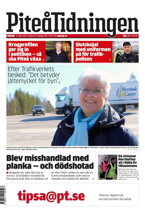 Piteå-Tidningen 15.4.2026