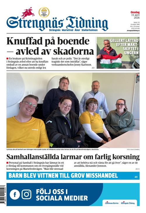 Strengnäs Tidning 15.4.2026