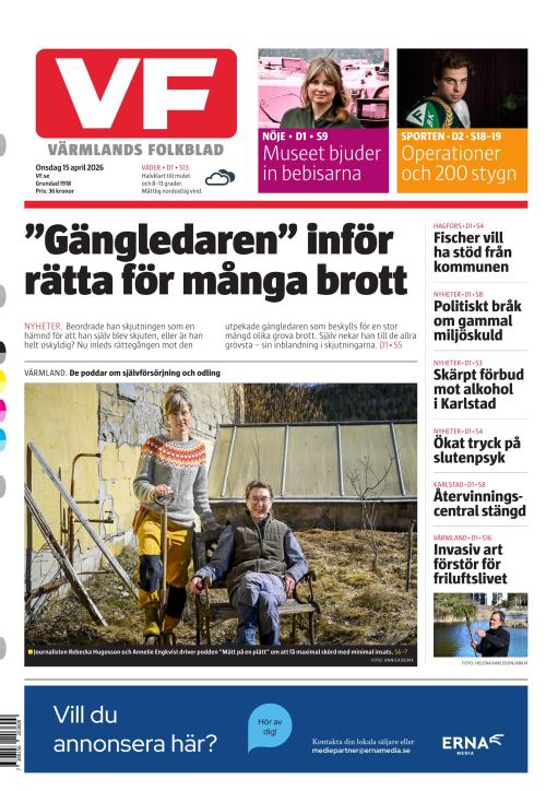 Värmlands Folkblad 15.4.2026