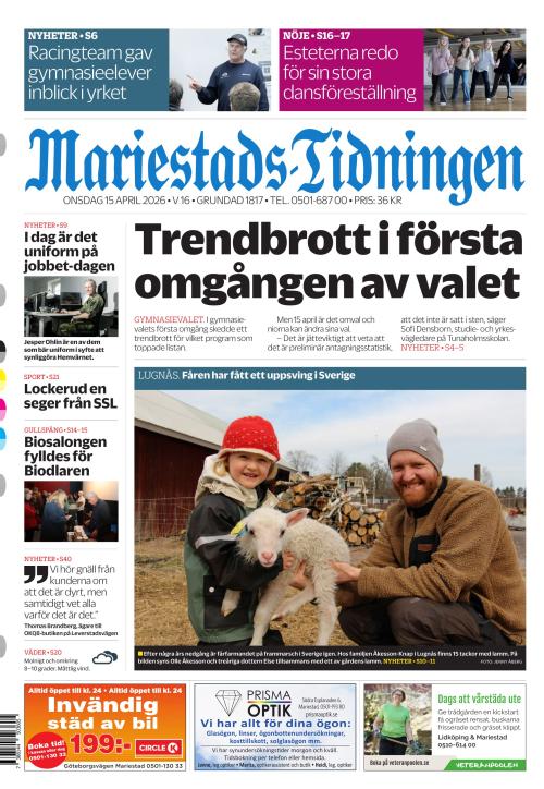 Mariestads-Tidningen 15.4.2026