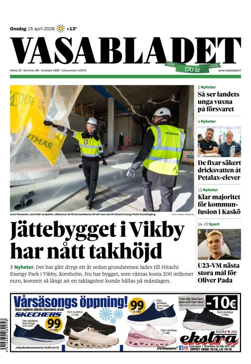 Vasabladet 15.4.2026