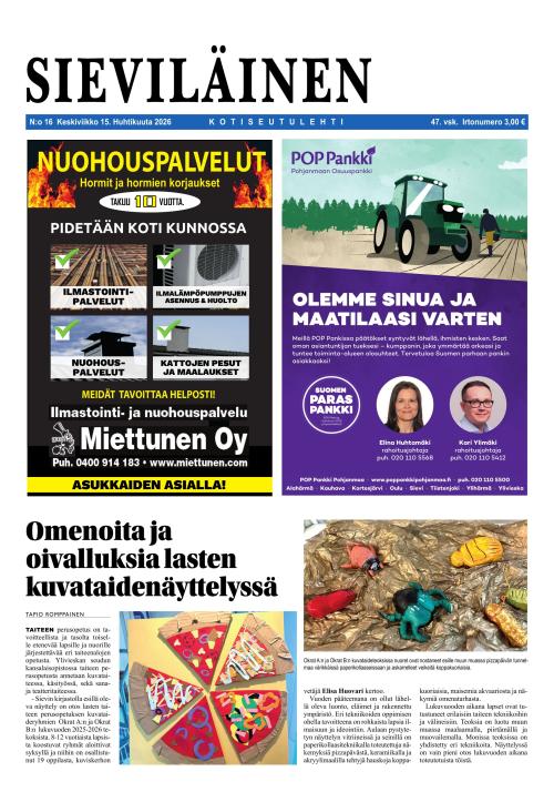 Sieviläinen 15.4.2026