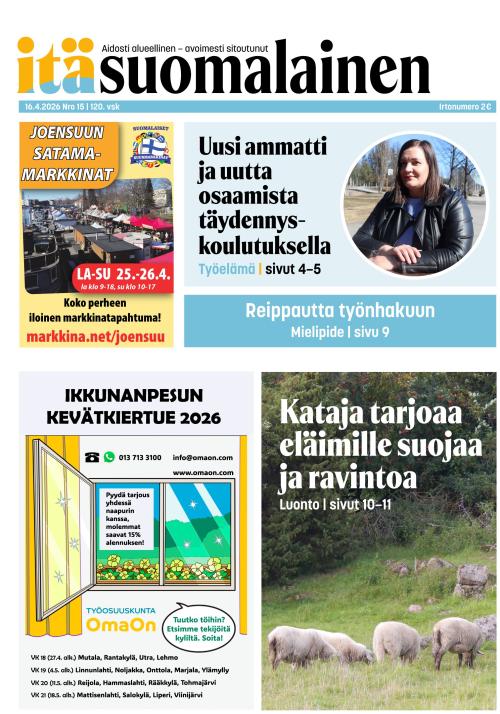 Itäsuomalainen 16.4.2026