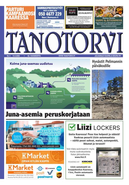 Tanotorvi-lehti 03/2026