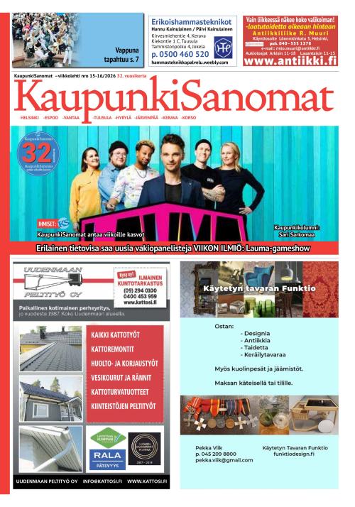 Kaupunkisanomat 17.4.2026