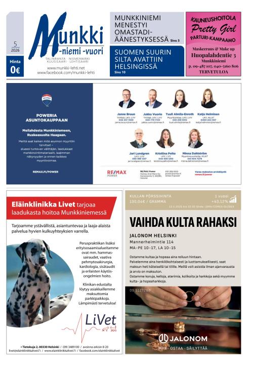 Munkki-lehti 16.4.2026