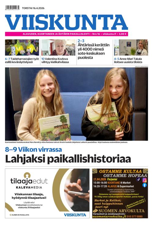Viiskunta 16.4.2026
