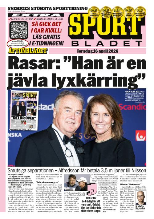 Aftonbladet Sportbladet 16.4.2026
