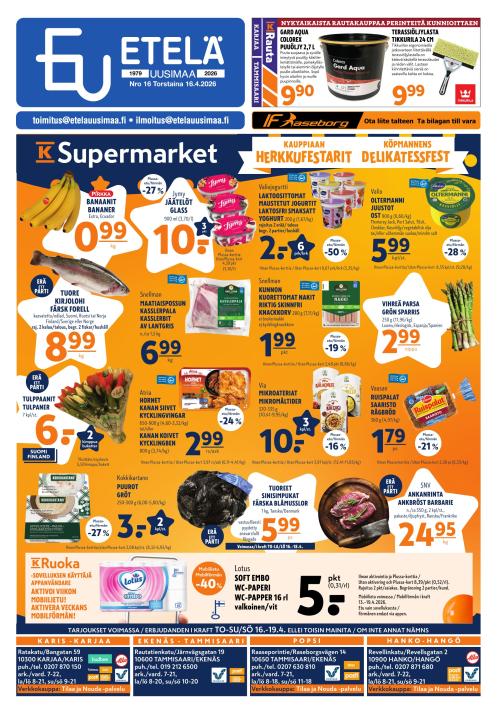 Etelä-Uusimaa 16.4.2026