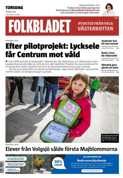 Folkbladet (Västerbotten) (SE) 16.4.2026