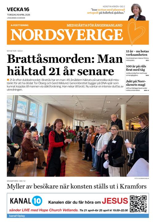 Nordsverige 16.4.2026