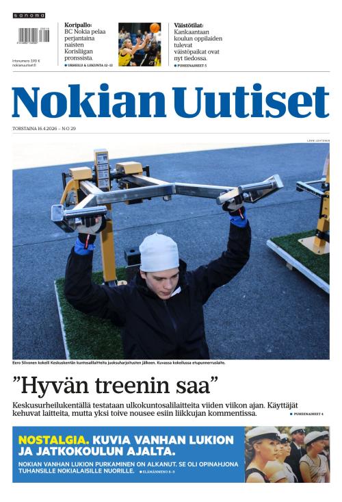 Nokian Uutiset 16.4.2026