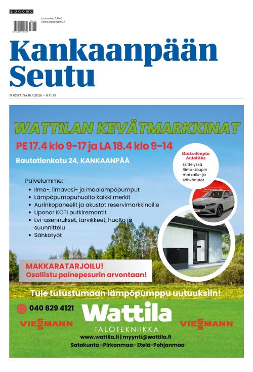Kankaanpään Seutu 16.4.2026
