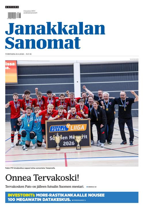 Janakkalan Sanomat 16.4.2026