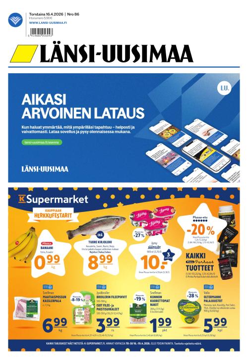 Länsi-Uusimaa 16.4.2026
