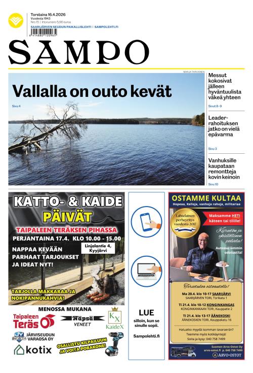 Sampo-lehti 16.4.2026