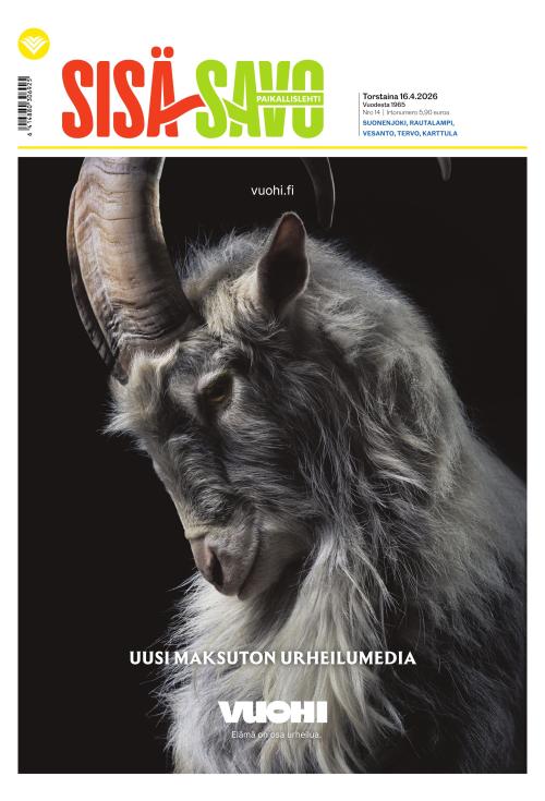 Paikallislehti Sisä-Savo 16.4.2026