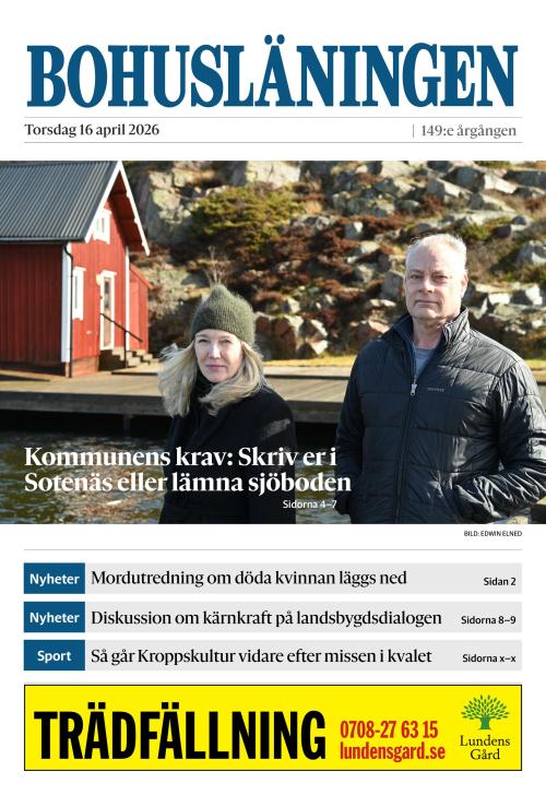Bohusläningen 16.4.2026