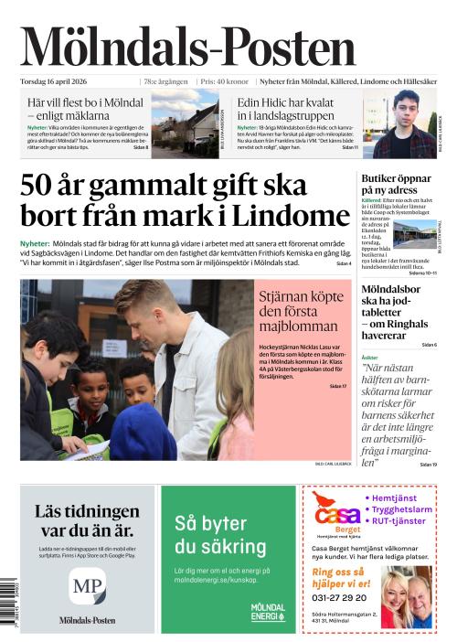 Mölndals-Posten 16.4.2026