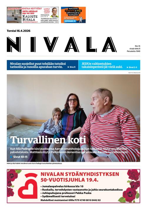 Nivala-lehti 16.4.2026