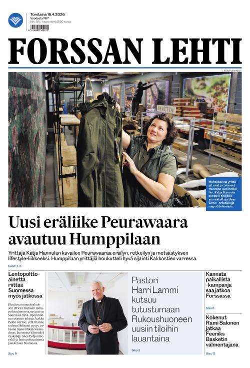 Forssan Lehti 16.4.2026