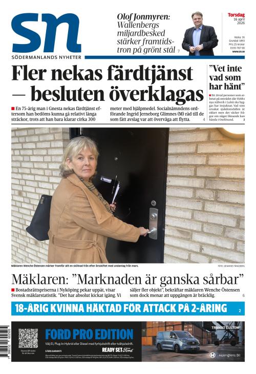 Södermanlands Nyheter 16.4.2026