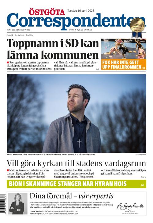 Östgöta Correspondenten 16.4.2026