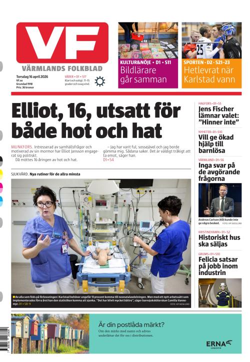 Värmlands Folkblad 16.4.2026
