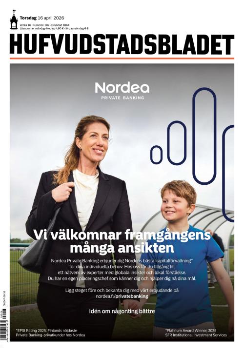Hufvudstadsbladet 16.4.2026