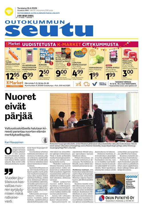 Outokummun Seutu 16.4.2026