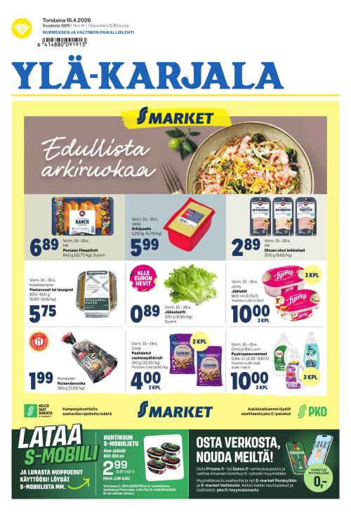 Ylä-Karjala 16.4.2026