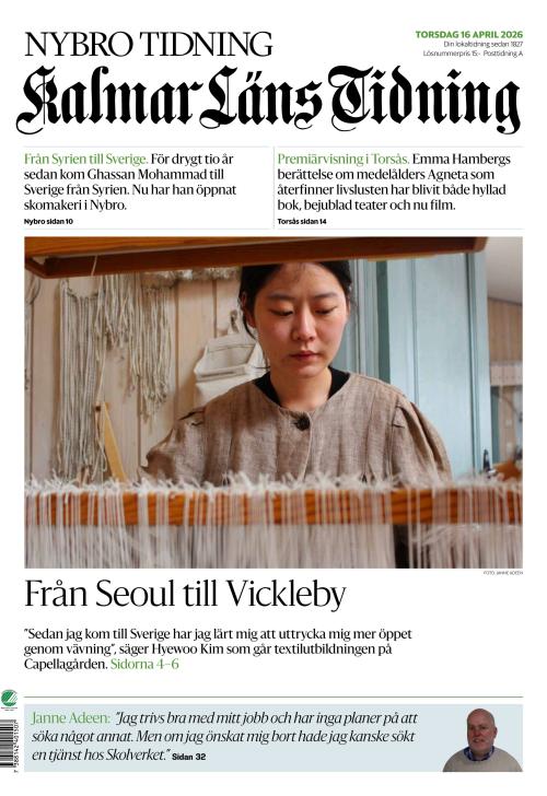 Kalmar Läns Tidning 16.4.2026