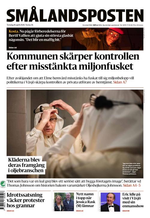 Smålandsposten 16.4.2026